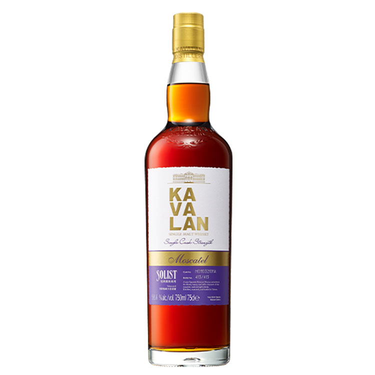 噶瑪蘭經典獨奏Moscatel雪莉桶原酒單一麥芽台灣威士忌｜Kavalan Solist