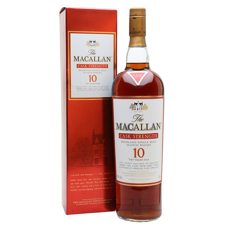 麥卡倫10年原酒單一麥芽蘇格蘭威士忌｜Macallan 10 years Cask