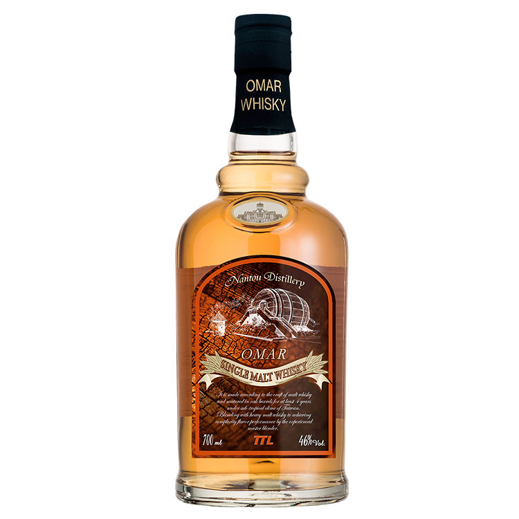 OMAR煙燻焦香單一麥芽台灣威士忌｜OMAR Smoky Type Single Malt