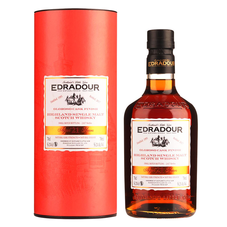 艾德多爾21年原桶強度單一麥芽威士忌｜Edradour 21 Year Old Oloroso