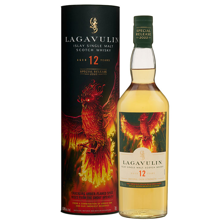 樂加維林12年單一麥芽威士忌限量原酒-鳳凰之火｜Lagavulin 12 Year Old